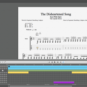 “The Disheartened Song” Guitar and Bass tab