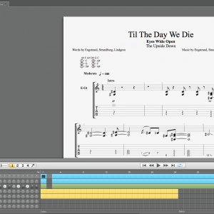 “Til The Day We Die” Guitar and Bass tab